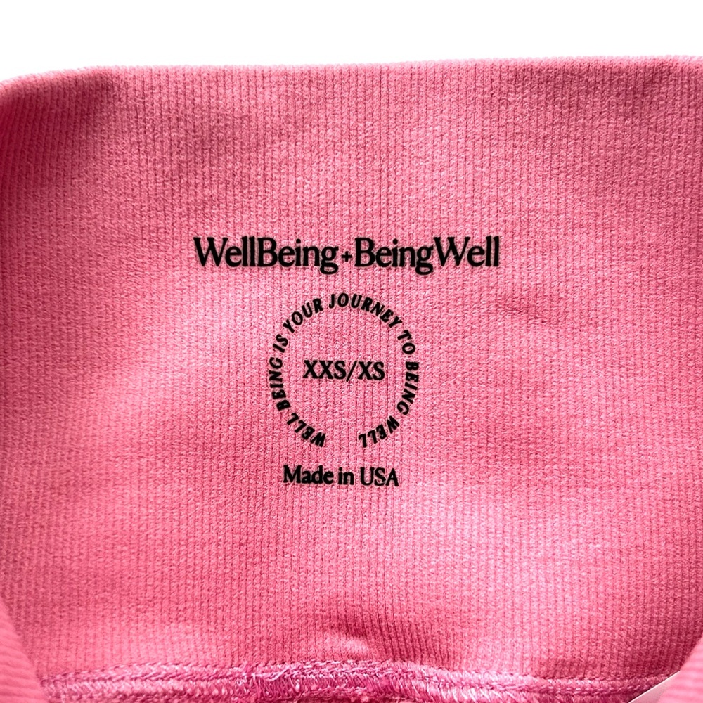 🍂NWOT Well Being/Being Well Pink Leggings. Size: XXS/XS - Picture 5 of 8